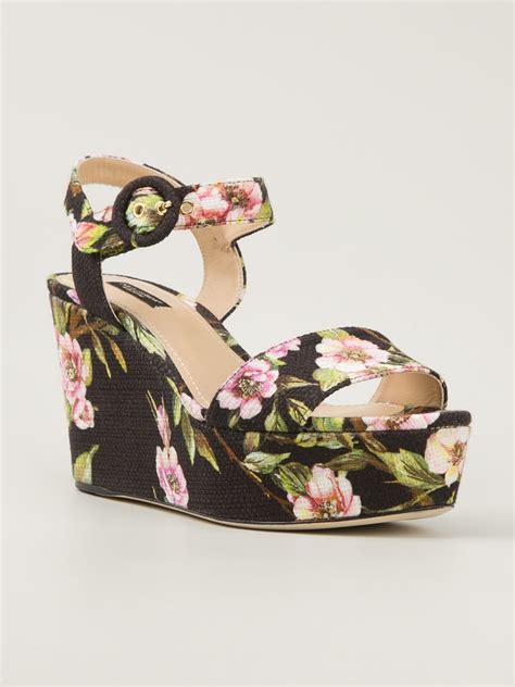 dolce gabbana sandals 2020|Dolce & Gabbana heel wedges.